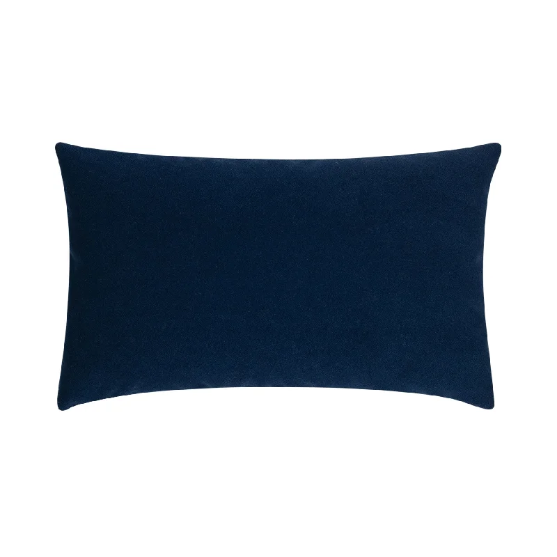 12" x 20" Elaine Smith Pillow  Lush Velvet Midnight