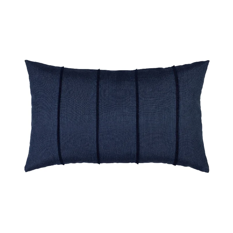 12" x 20" Elaine Smith Pillow  Quadrille Indigo