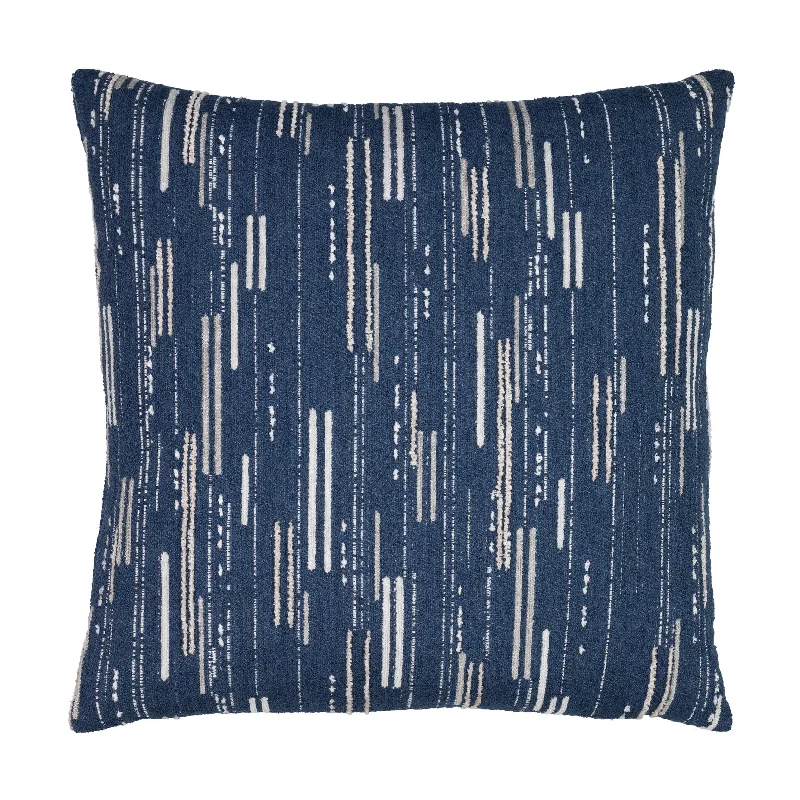 20" Square Elaine Smith Pillow  Connection Indigo