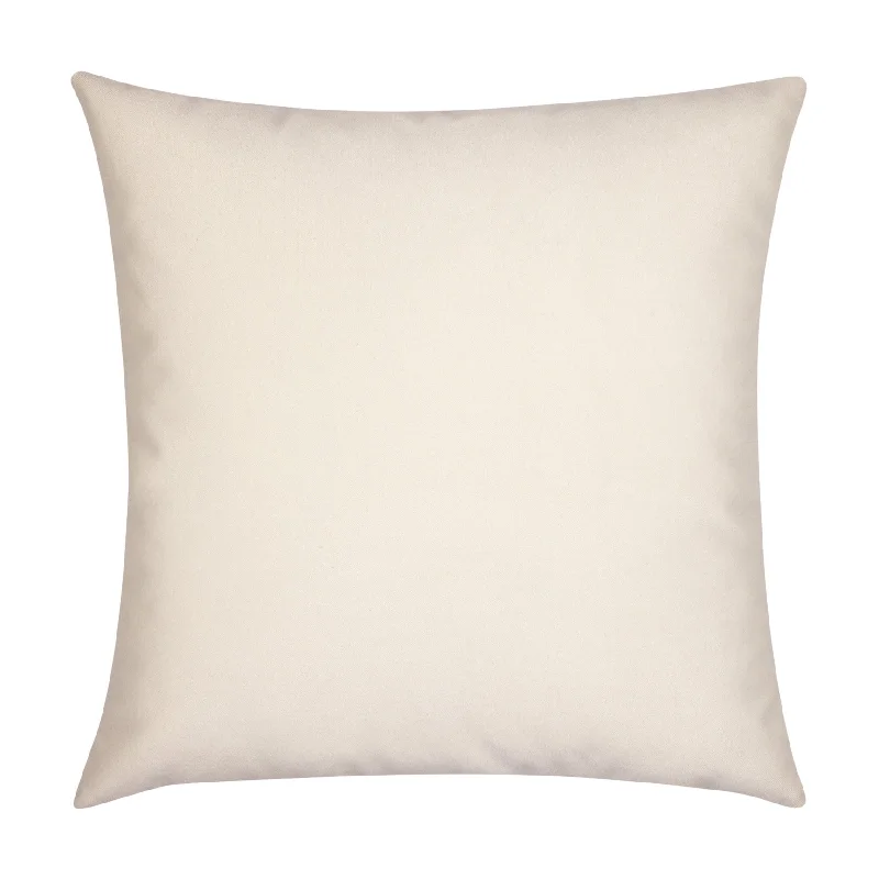 20" Square Elaine Smith Pillow  Lush Velvet Oatmeal