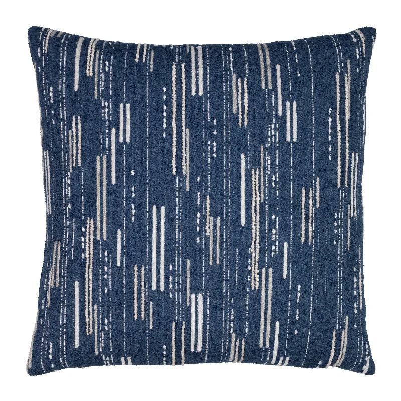 22" Square Elaine Smith Pillow  Connection Indigo