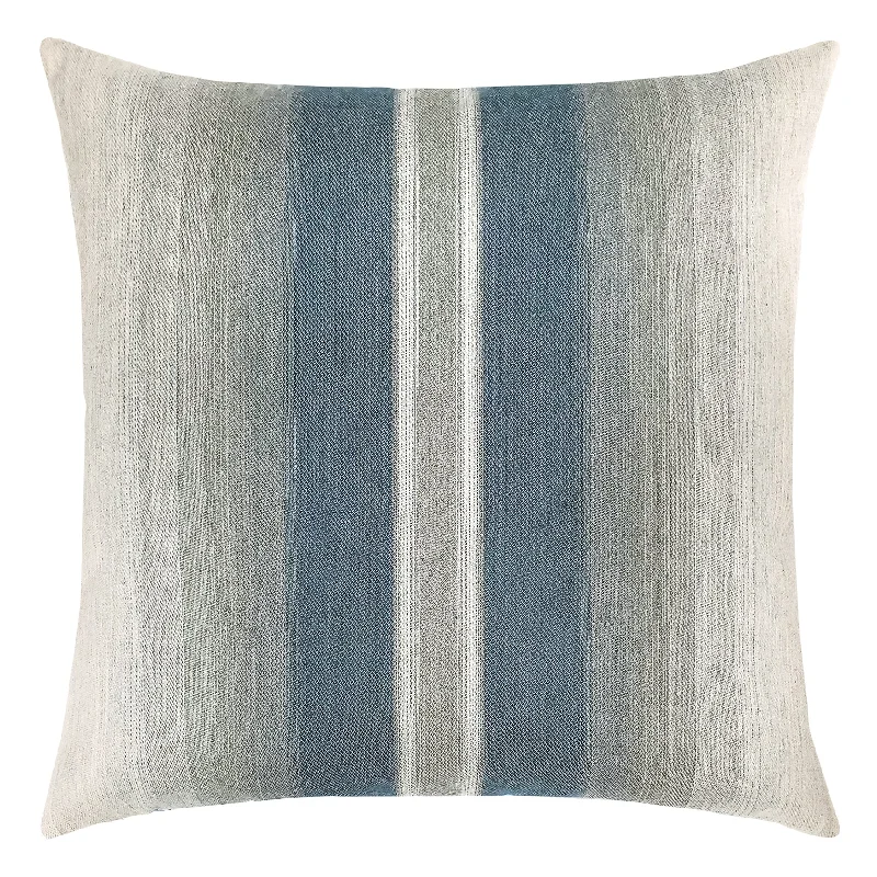 22" Square Elaine Smith Pillow Ombre Indigo