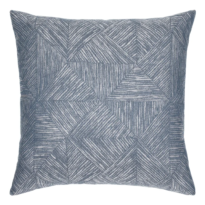 22" Square Elaine Smith Pillow  Reimagine Denim