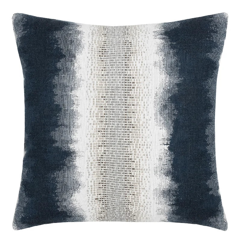 22" Square Elaine Smith Pillow  Resilience Indigo