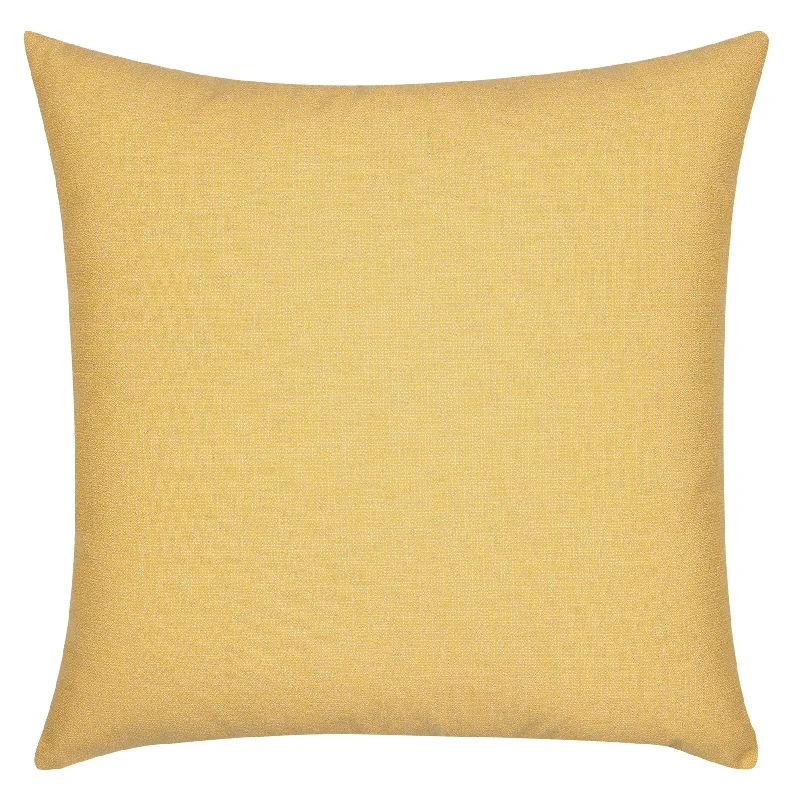 22" Square Elaine Smith Pillow  Solid Lemon