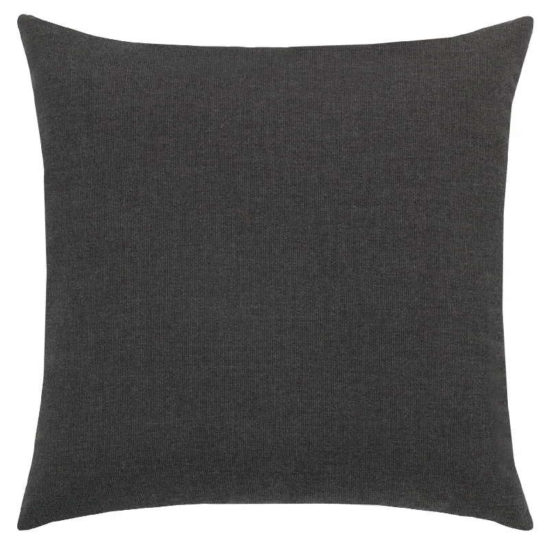 22" Square Elaine Smith Pillow  Spectrum Carbon