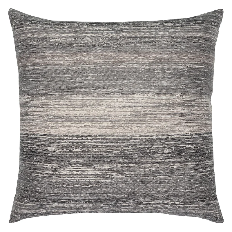 22" Square Elaine Smith Pillow  Textured Grigio