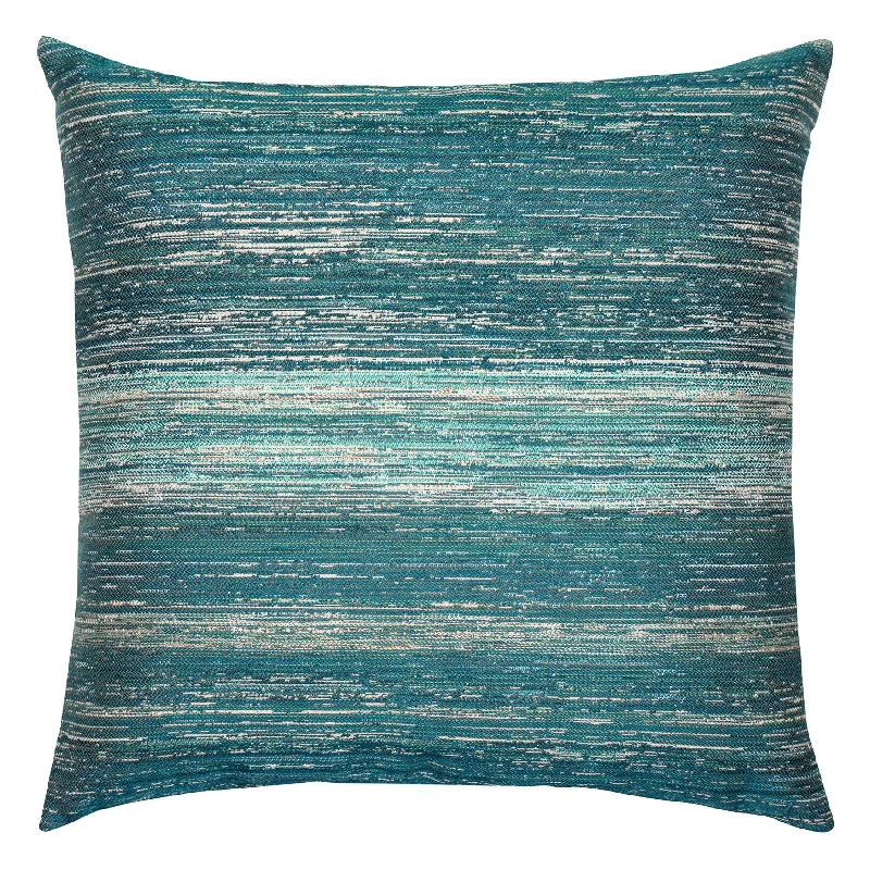 22" Square Elaine Smith Pillow  Textured Lagoon