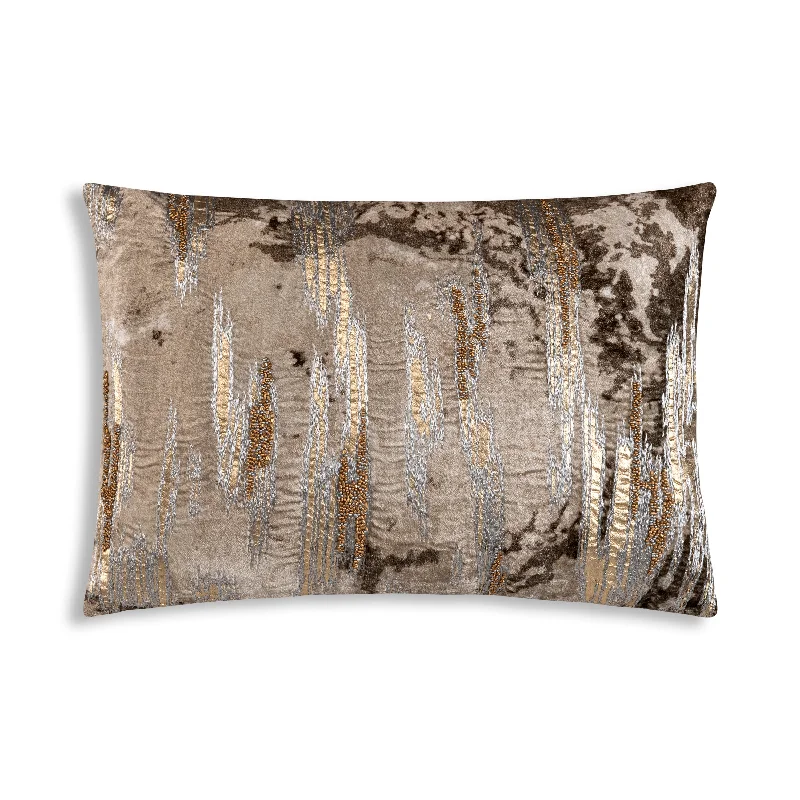 Aida Ivory Ombre Pillow