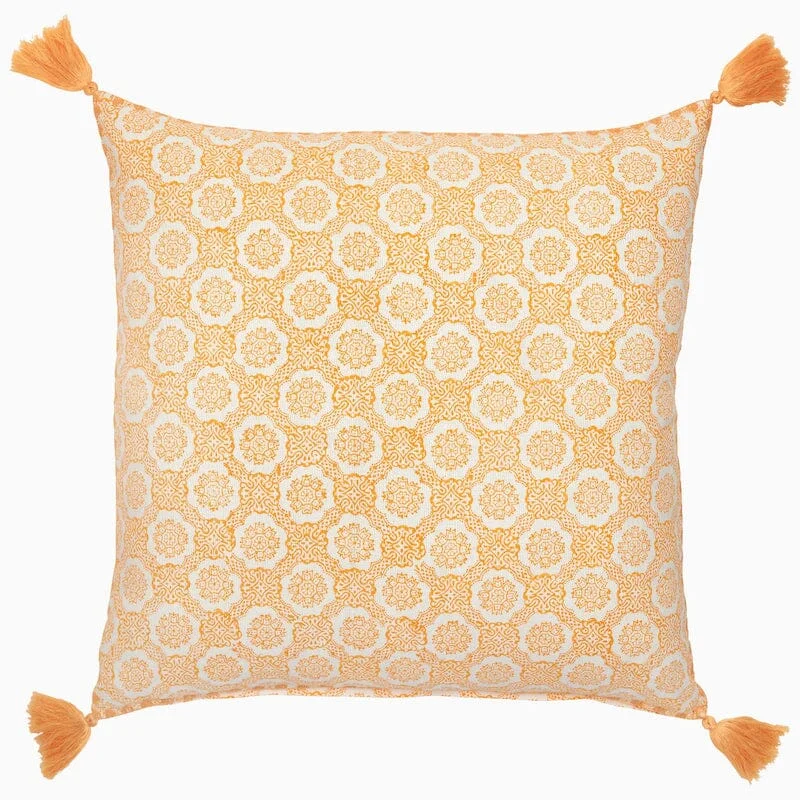 Atulya Marigold Throw Pillow by John Robshaw