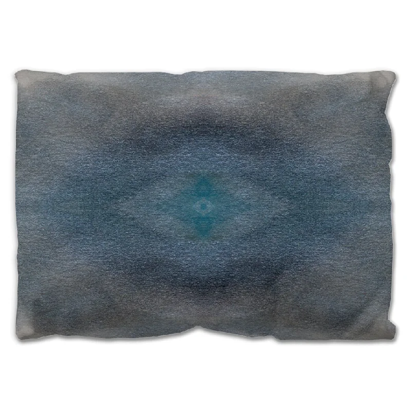 Blue Eye Outdoor Throw Pillow