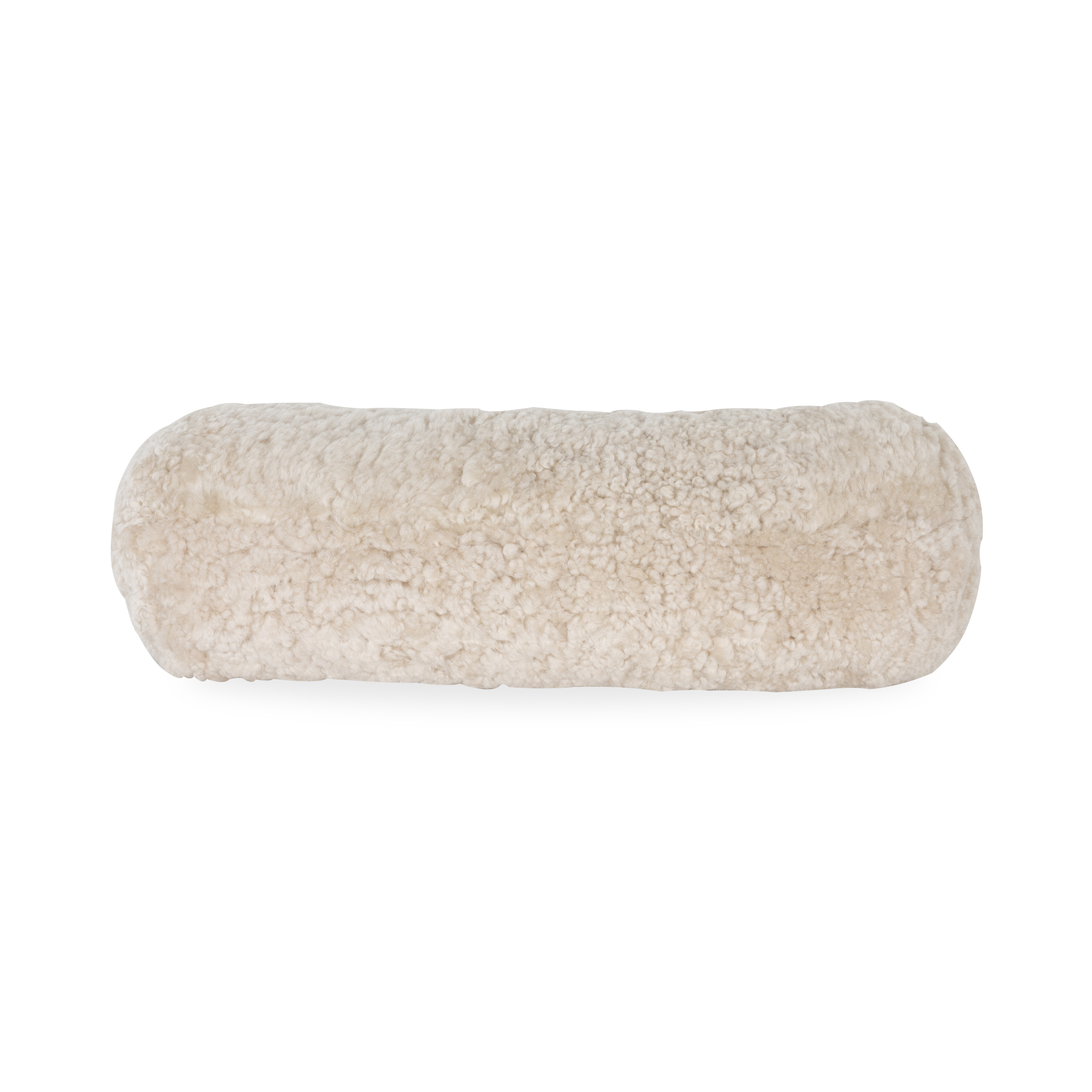 Bolster Sheepskin Pillow