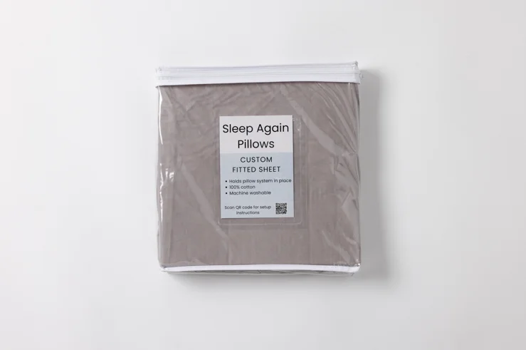 Custom Fitted Sheet for Sleep Again Pillow System