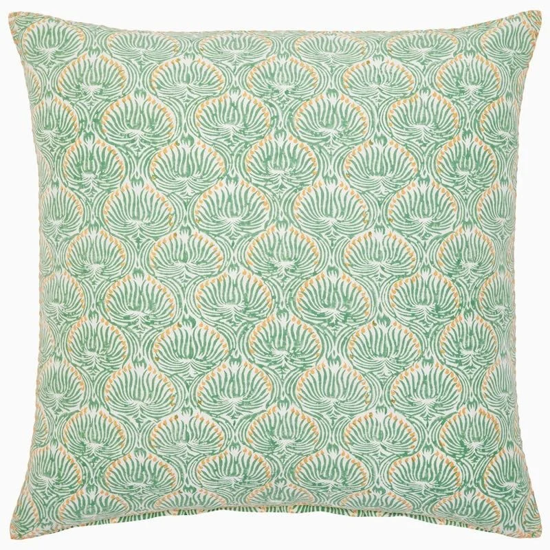 Divit Sage Decorative pillow by John Robshaw