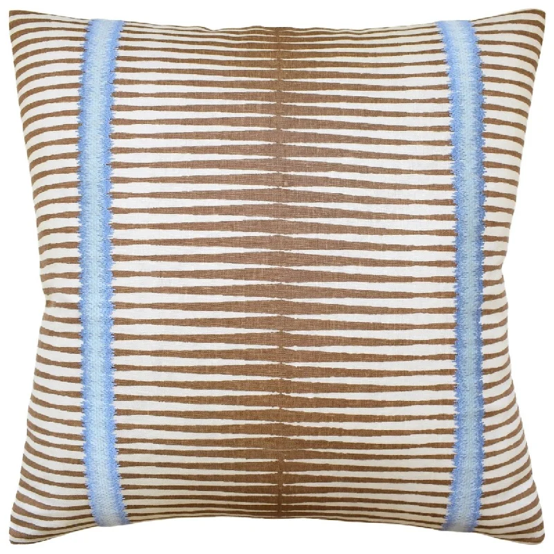 Frenzy Stripe Saddle Decorative Pillow Ryan Studio