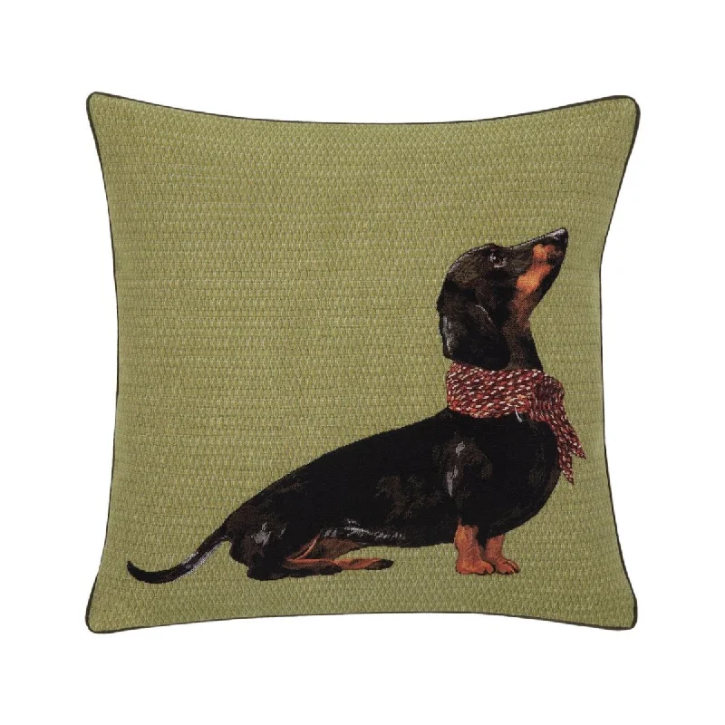 Geoffroy Pistachio Decorative Throw Pillow by Yves Delorme