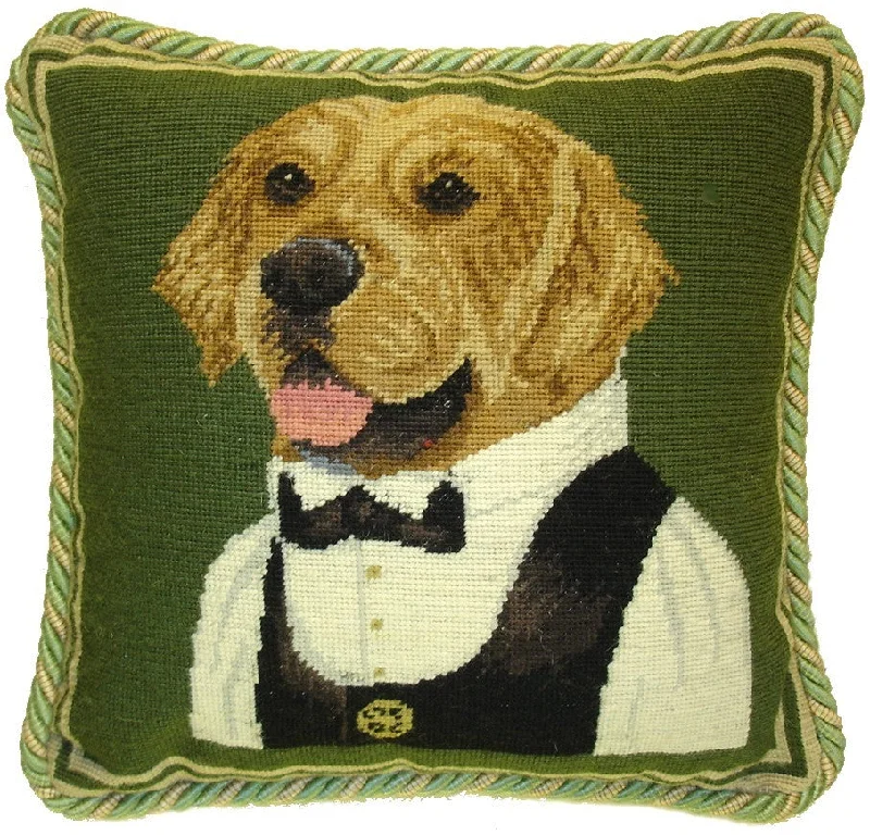 HKHHP0430C - Needlepoint Pillow 11x11