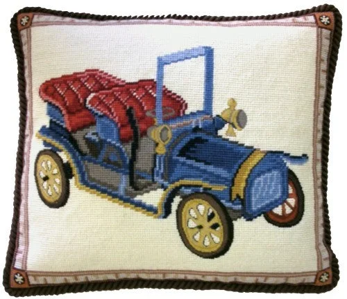 HKHHP10088C - Needlepoint Pillow 16x18