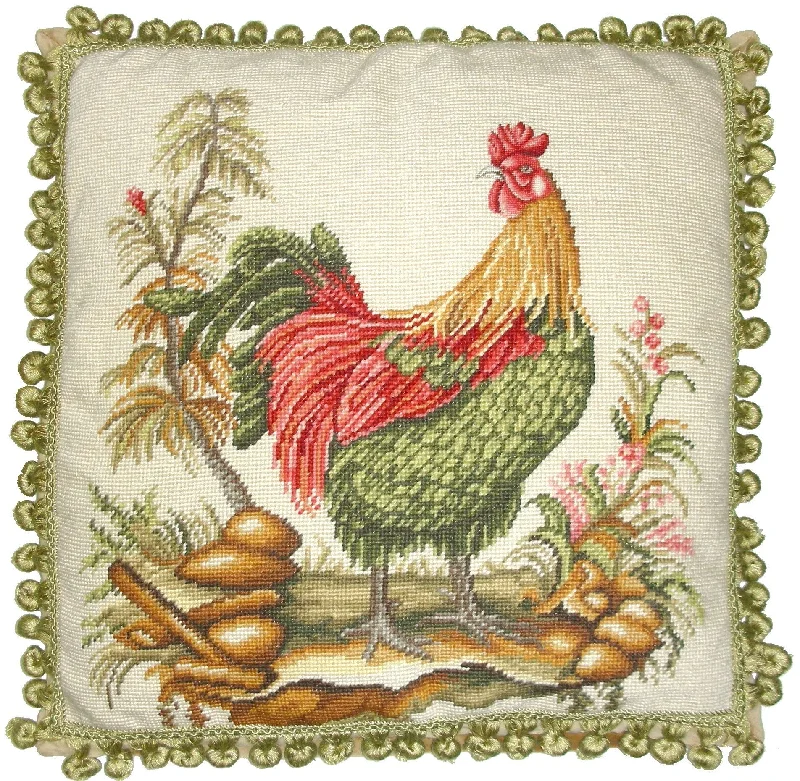 HKHHP2952T - Needlepoint Pillow 20x20