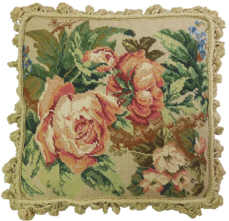 HKHHP3053T - Needlepoint Pillow 16x16