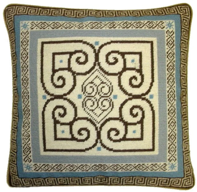 HKHHP5036 - Needlepoint Pillow 17x17