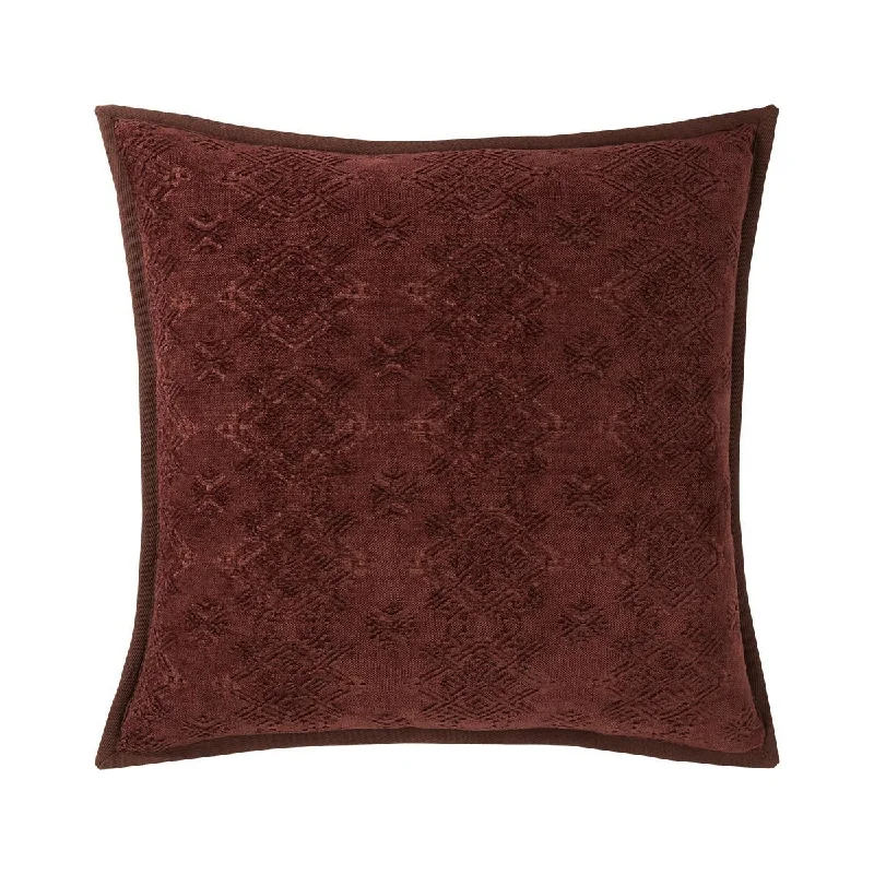 Syracuse Acajou Decorative Pillow by Iosis