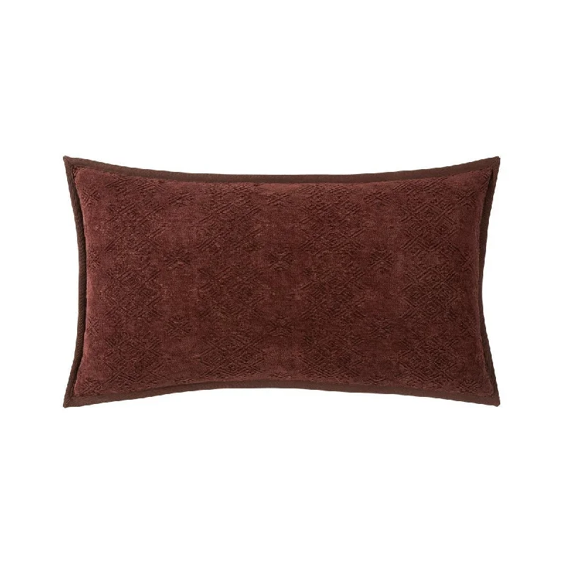 Syracuse Acajou Lumbar Pillow by Iosis