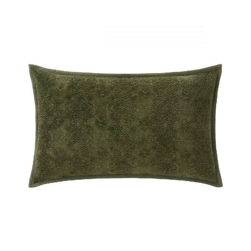 Syracuse Kaki Decorative Pillow by Iosis