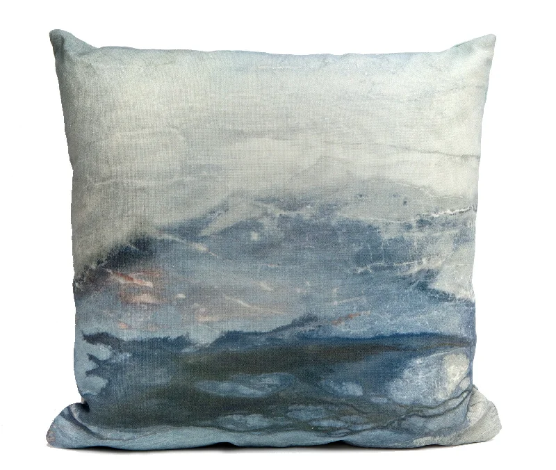 Lake Outdoor Throw Pillow