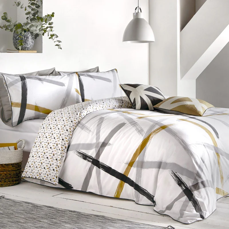 Leda Cotton Duvet Cover Set