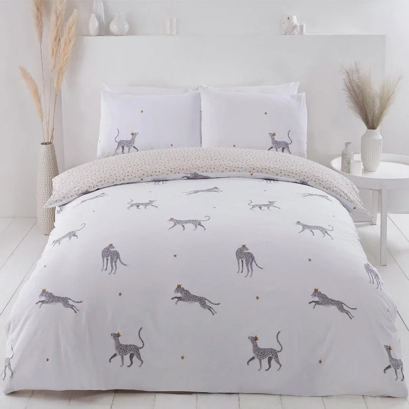 Sustainable Leopard Duvet Cover Set