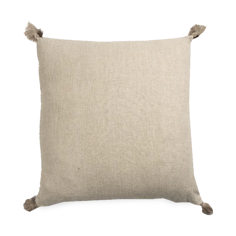 Linen Tassel Pillow