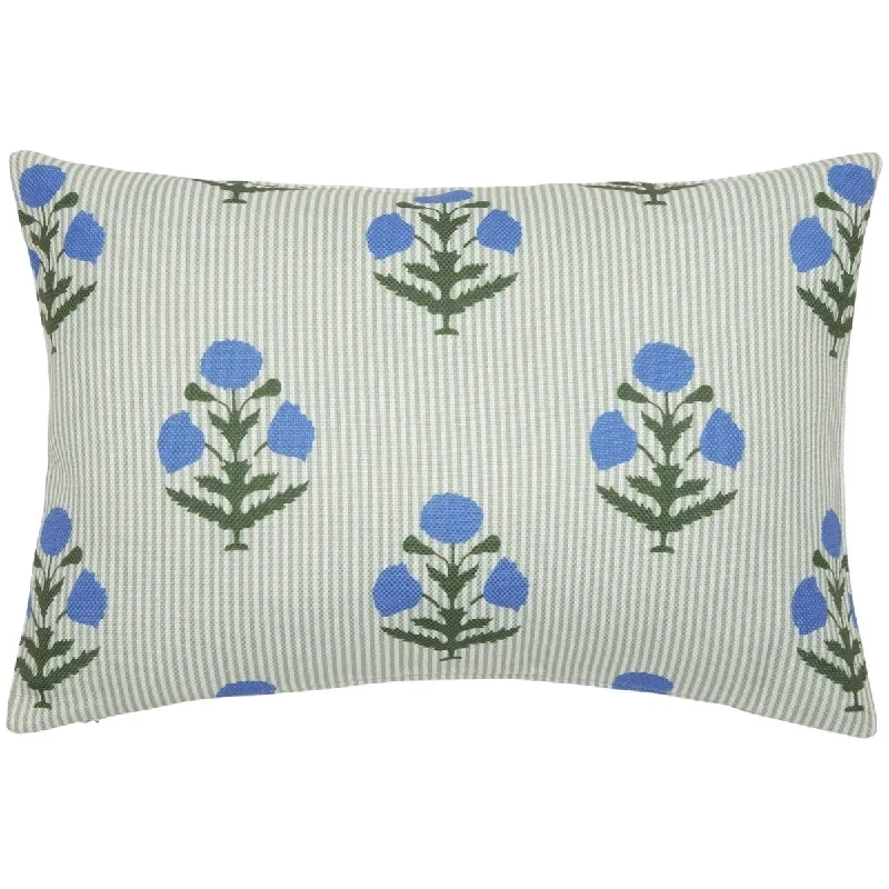 Lucy Moss Outdoor Lumbar Pillow by John Robshaw