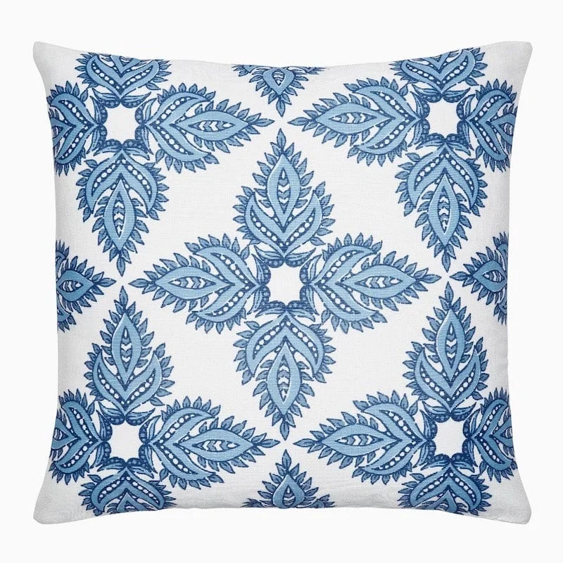 Maira Indigo Decorative Pillow by John Robshaw