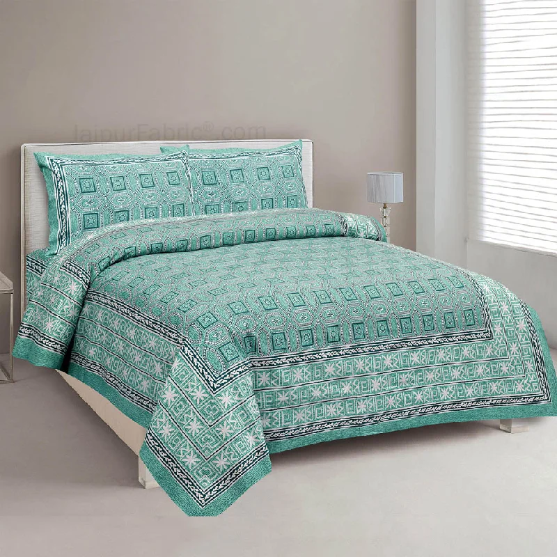 Nature Arcade Jaipur Fabric Double Bed Sheet