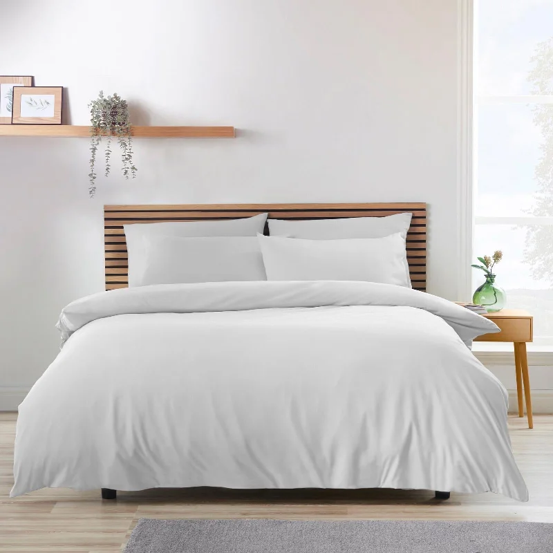 So Soft Easy Iron Duvet Cover Set White