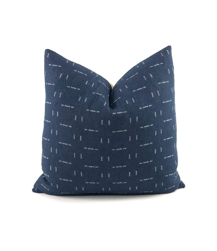 Som Blue Pillow Cover