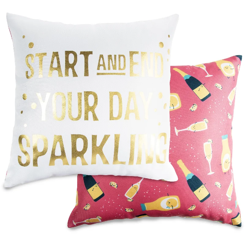 Sparkling 14" x 14" Pillow