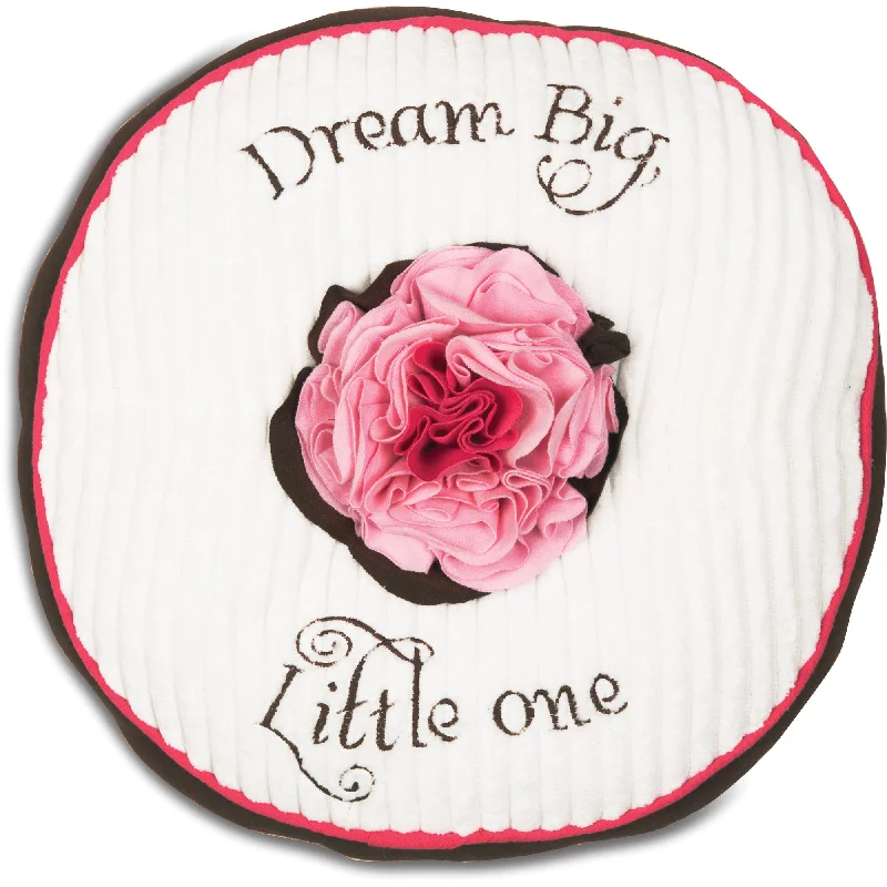 Strawberry Sundae 12" Round Pillow