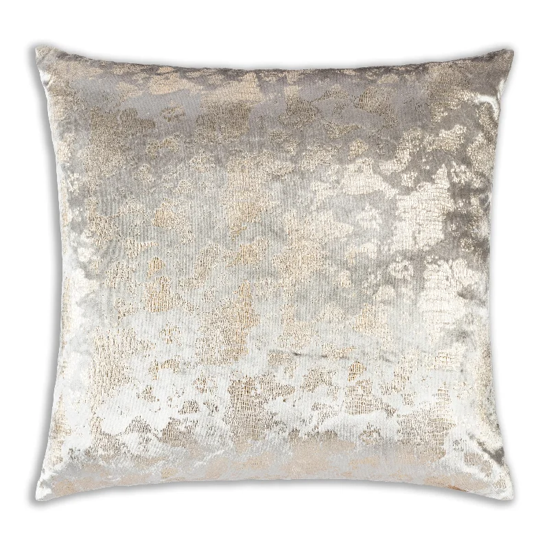 Syros Grey Gold Pillow