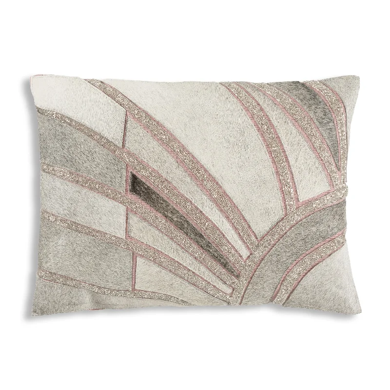 Theo Pink Hide Pillow