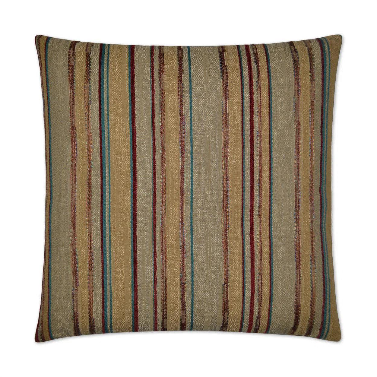 Adobe Southwest Brown Throw Pillow With Insert