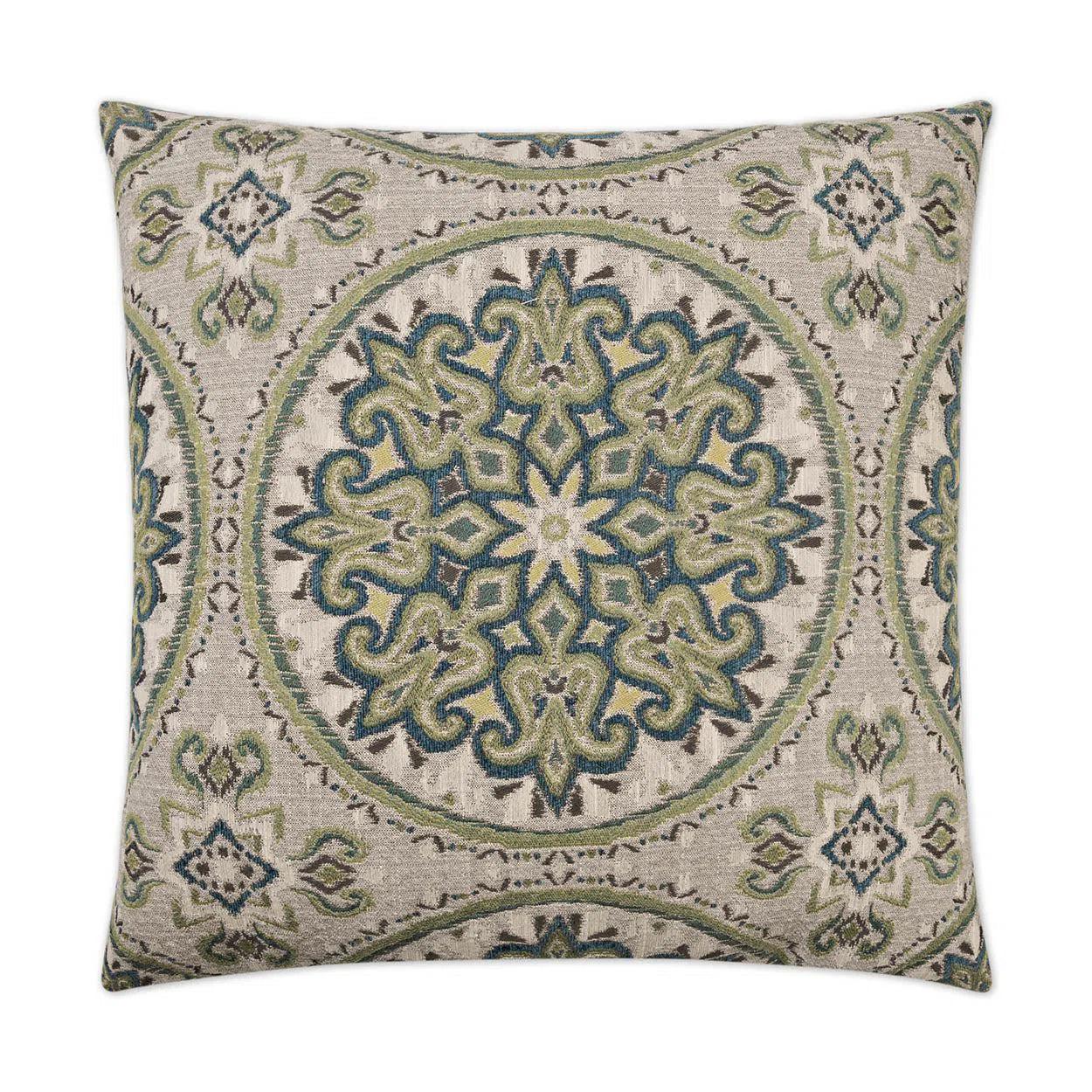 Akola Azure Multi Color Throw Pillow With Insert