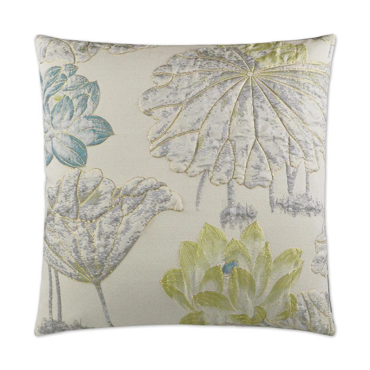 Alicia Green Throw Pillow With Insert