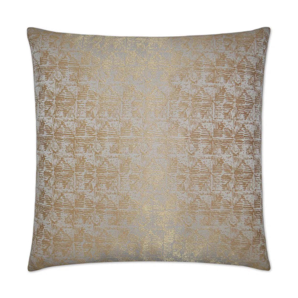 Anton Gold Throw Pillow With Insert