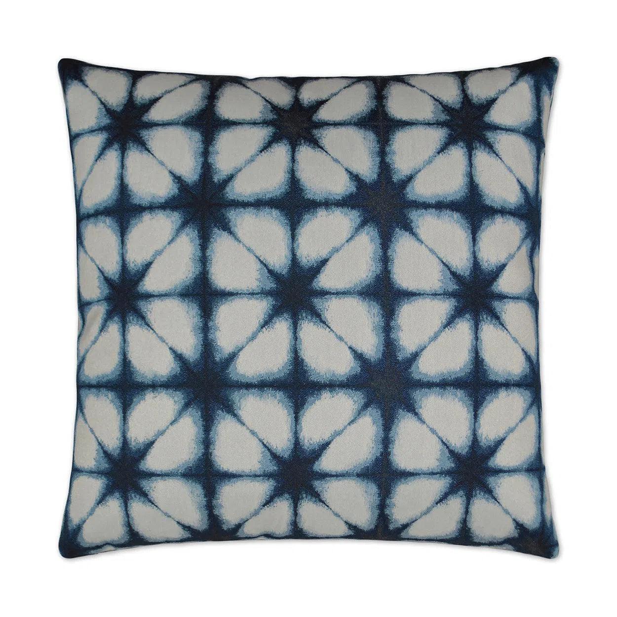 Aretha Blue Throw Pillow With Insert