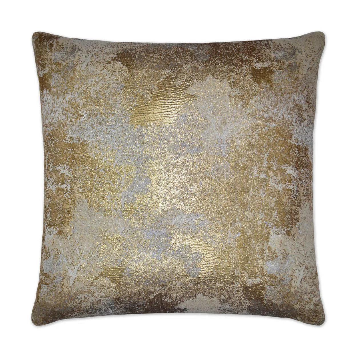 Artemis Gold Throw Pillow With Insert