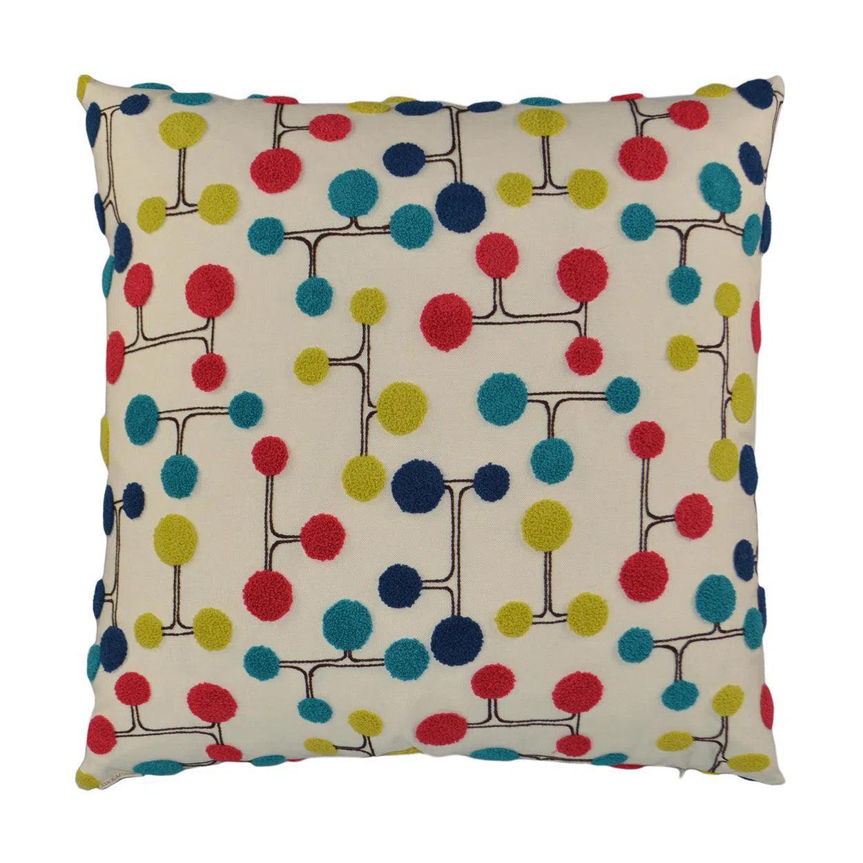 Astro Multi Color Throw Pillow With Insert