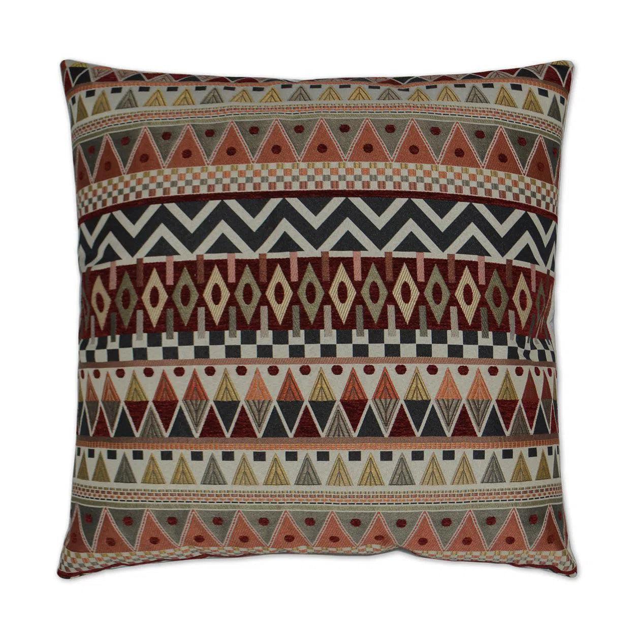 Bacuri Spice Red Throw Pillow With Insert