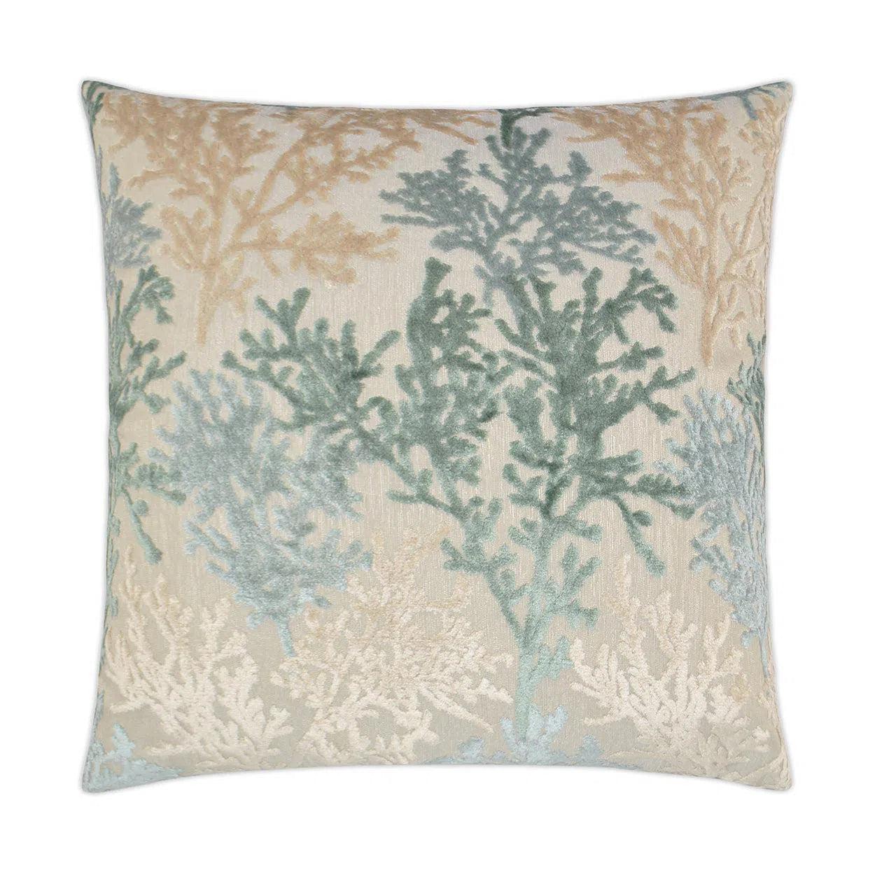 Barbados Laguna Grey Throw Pillow With Insert